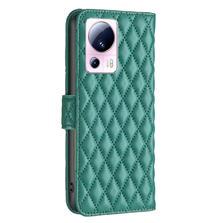 For Xiaomi 13 Lite / Civi 2 Diamond Lattice Wallet Leather Flip Phone Case