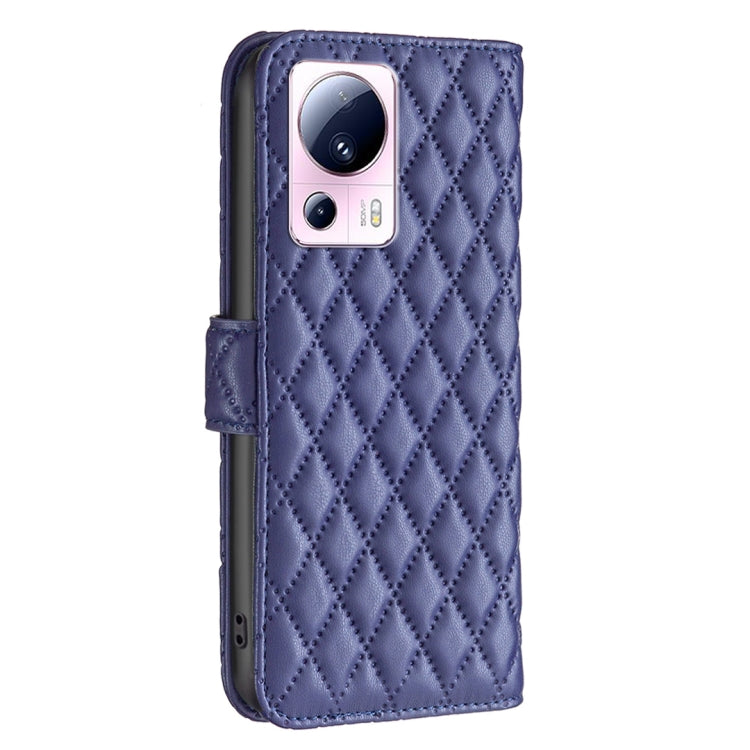 For Xiaomi 13 Lite / Civi 2 Diamond Lattice Wallet Leather Flip Phone Case