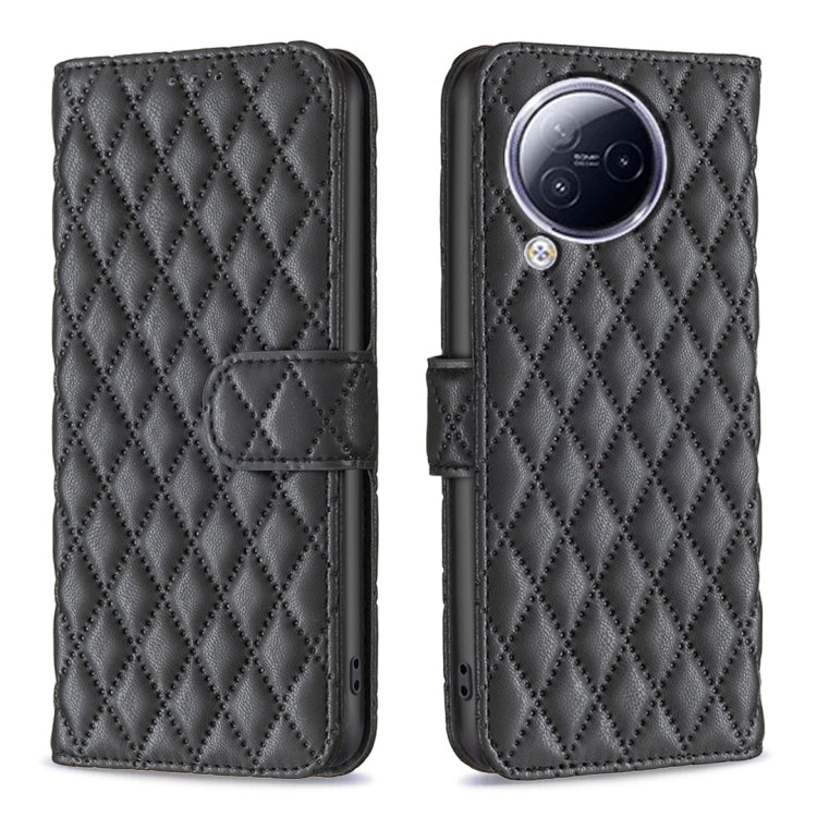 For Xiaomi Civi 3 5G Diamond Lattice Wallet Leather Flip Phone Case