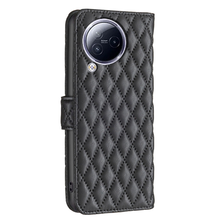 For Xiaomi Civi 3 5G Diamond Lattice Wallet Leather Flip Phone Case