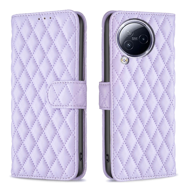 For Xiaomi Civi 3 5G Diamond Lattice Wallet Leather Flip Phone Case