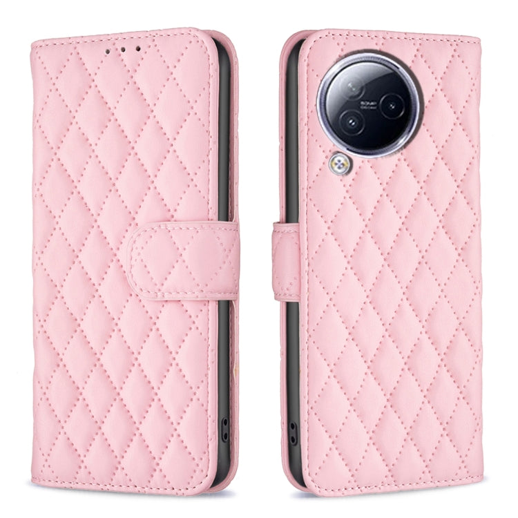 For Xiaomi Civi 3 5G Diamond Lattice Wallet Leather Flip Phone Case