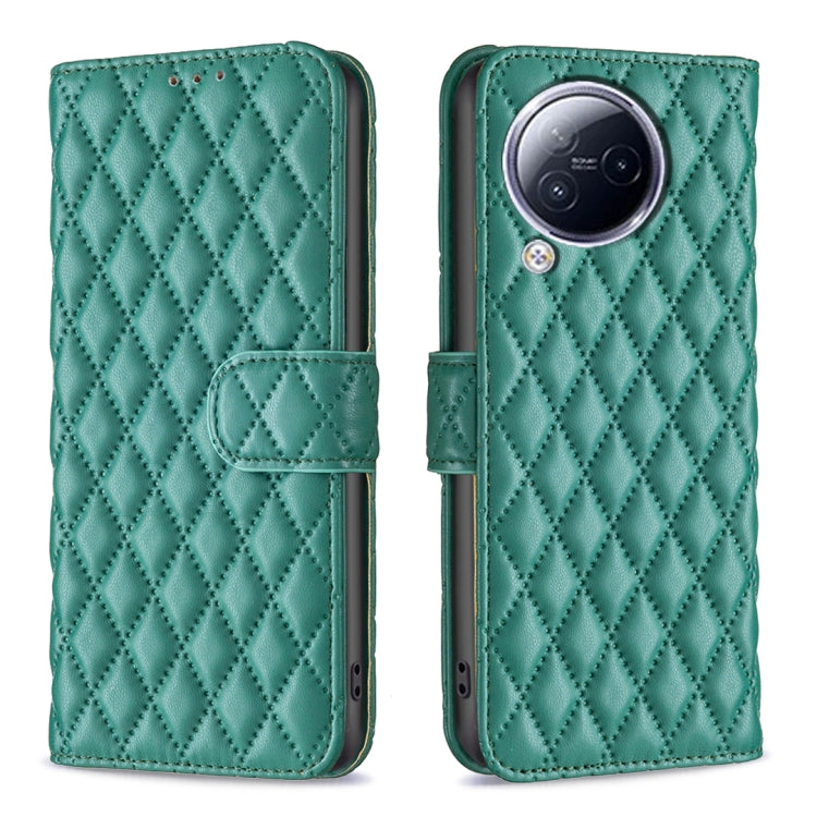 For Xiaomi Civi 3 5G Diamond Lattice Wallet Leather Flip Phone Case
