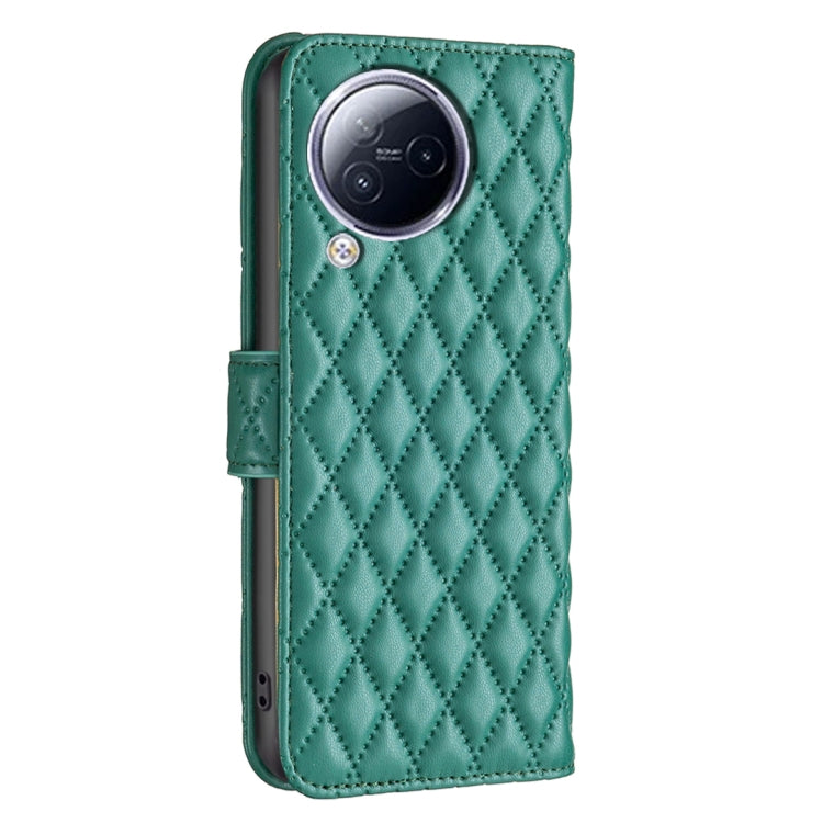 For Xiaomi Civi 3 5G Diamond Lattice Wallet Leather Flip Phone Case