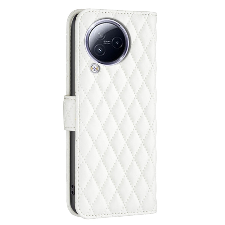 For Xiaomi Civi 3 5G Diamond Lattice Wallet Leather Flip Phone Case