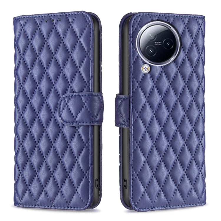For Xiaomi Civi 3 5G Diamond Lattice Wallet Leather Flip Phone Case