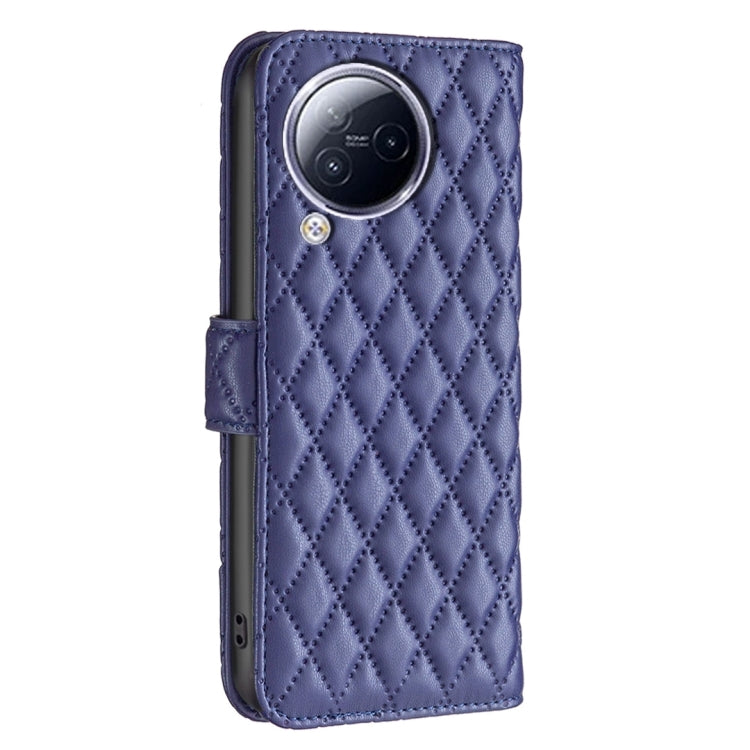 For Xiaomi Civi 3 5G Diamond Lattice Wallet Leather Flip Phone Case