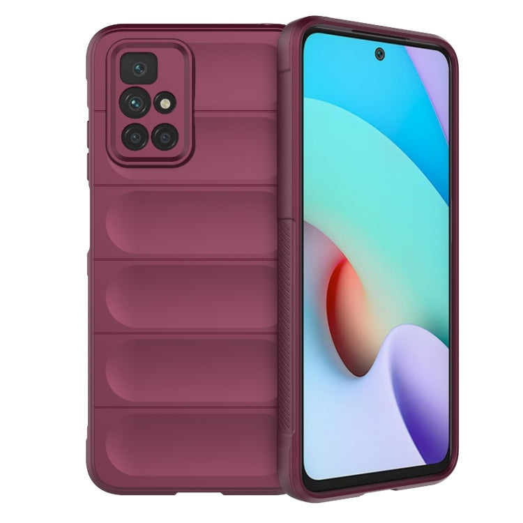 For Xiaomi Redmi 10 Magic Shield TPU + Flannel Phone Case