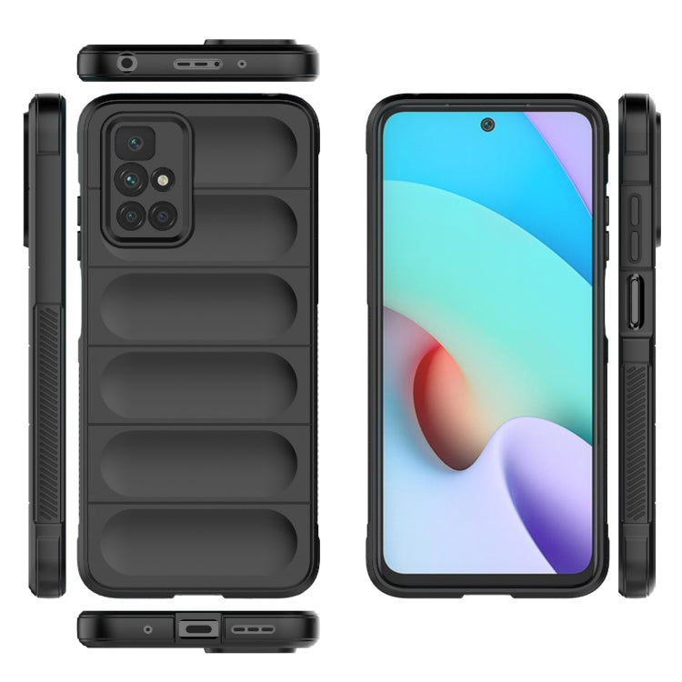 For Xiaomi Redmi 10 Magic Shield TPU + Flannel Phone Case