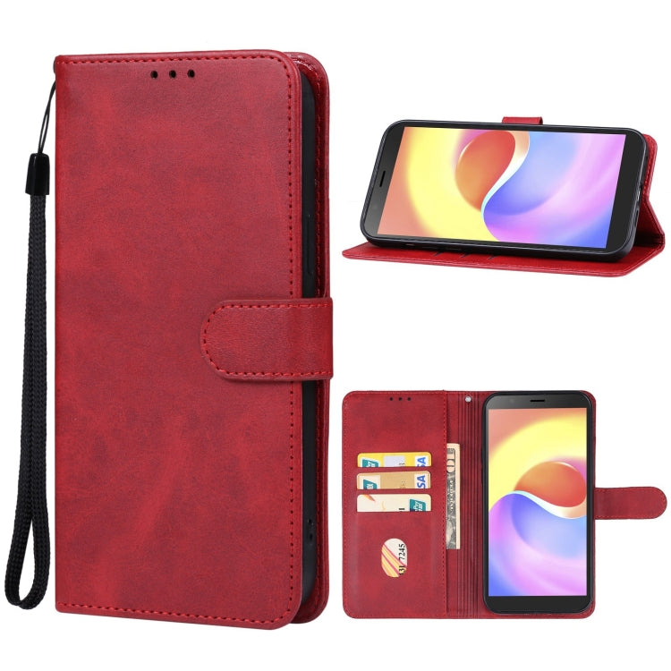 For ZTE Blade A32 Leather Phone Case