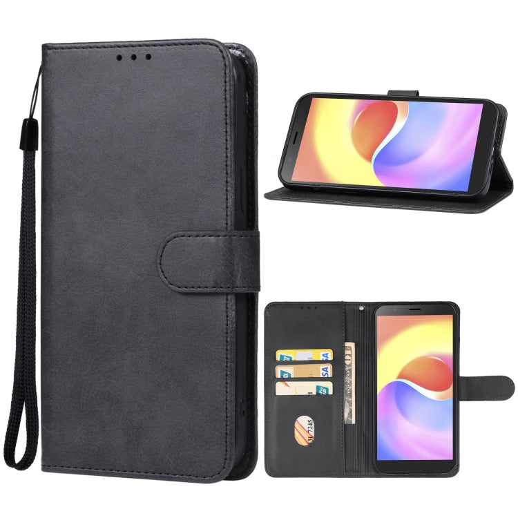 For ZTE Blade A32 Leather Phone Case