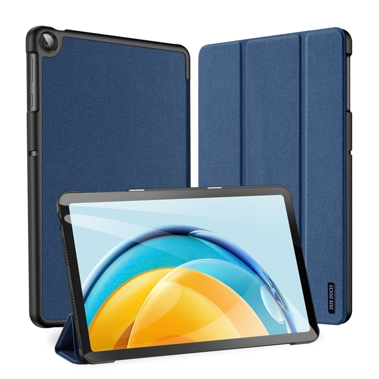 For Huawei MatePad SE 10.4 2022 DUX DUCIS Domo Series Magnetic Flip Leather Tablet Case