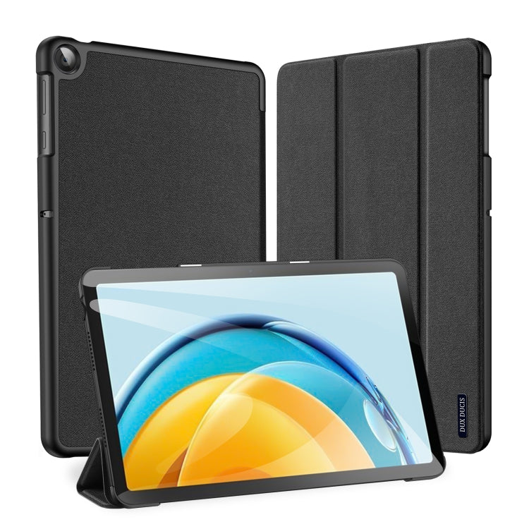 For Huawei MatePad SE 10.4 2022 DUX DUCIS Domo Series Magnetic Flip Leather Tablet Case
