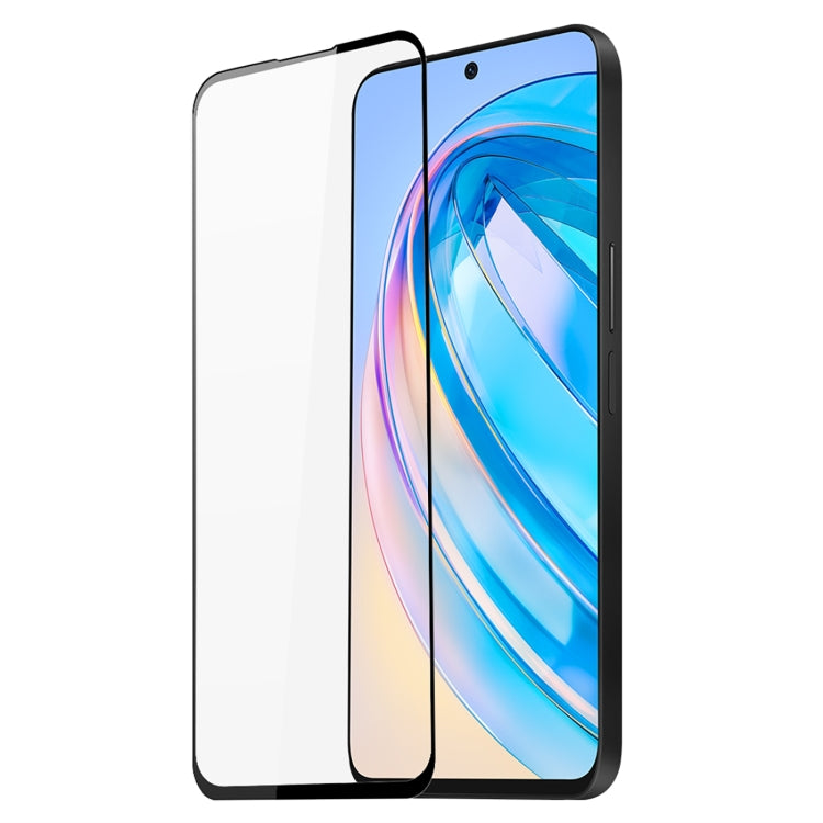 For Honor X8a 10pcs DUX DUCIS 0.33mm 9H Medium Alumina Tempered Glass Film