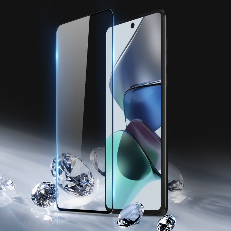 For Motorola Moto G13 / G23 10pcs DUX DUCIS 0.33mm 9H Medium Alumina Tempered Glass Film