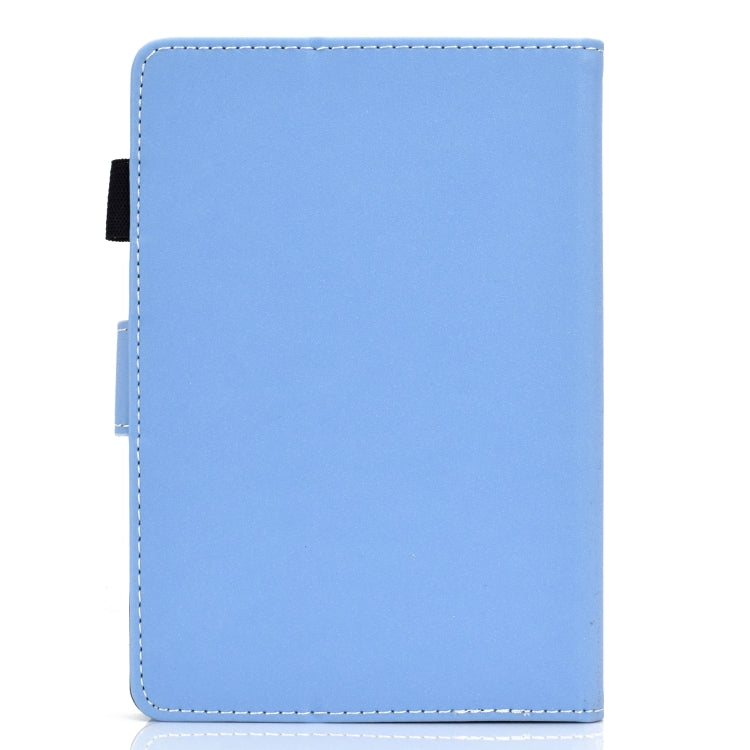 For Kindle Paperwhite 4 / 3 / 2 / 1 Solid Color Tablet PC Universal Magnetic Horizontal Flip Leather Case with Card Slots & Holder