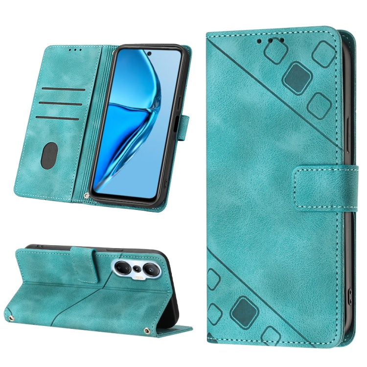 For Infinix Hot 20S / 20 Pro X6827 Skin-feel Embossed Leather Phone Case