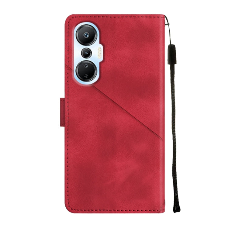 For Infinix Hot 20S / 20 Pro X6827 Skin-feel Embossed Leather Phone Case
