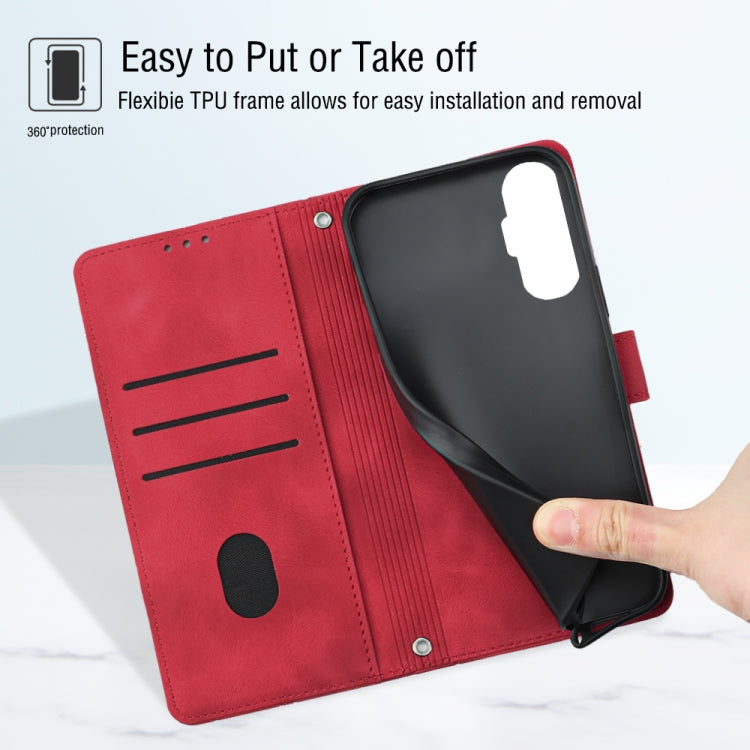 For Infinix Hot 20S / 20 Pro X6827 Skin-feel Embossed Leather Phone Case