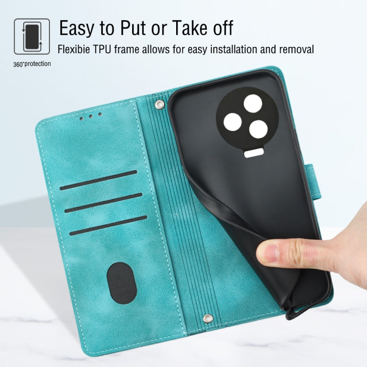 For Infinix Note 12 Pro 4G Skin-feel Embossed Leather Phone Case