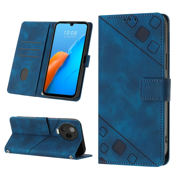For Infinix Note 12 Pro 4G Skin-feel Embossed Leather Phone Case