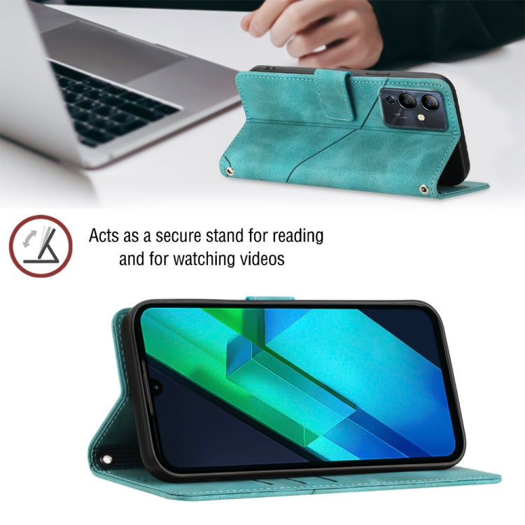 For Infinix Note 12i X6819 Skin-feel Embossed Leather Phone Case