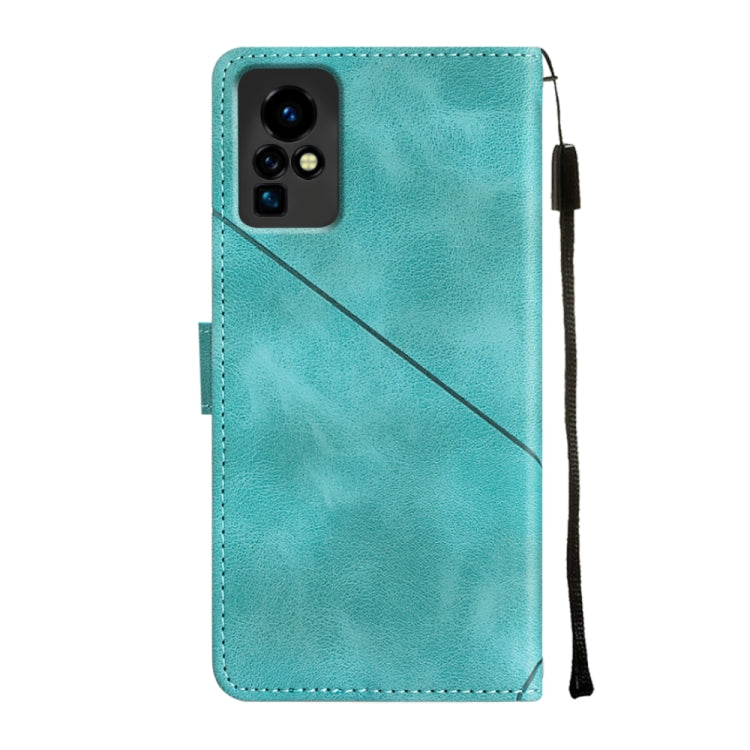 For Infinix Zero X / Zero X Pro X6811 Skin-feel Embossed Leather Phone Case