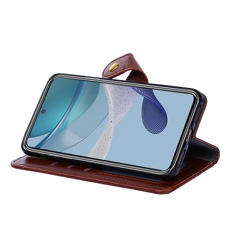 For OPPO Reno8 T 5G/A1 Pro 5G Zipper Bag Leather Phone Case