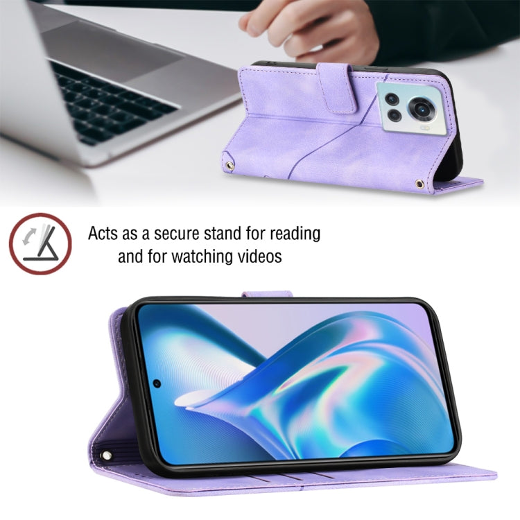 For OnePlus ACE 5G Skin-feel Embossed Leather Phone Case