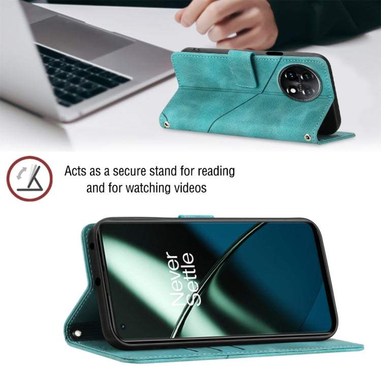 For OnePlus 11 Skin-feel Embossed Leather Phone Case