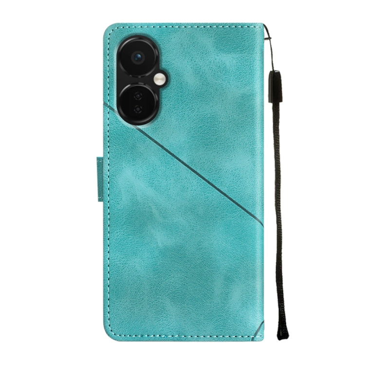 For OnePlus Nord CE 3 5G Skin-feel Embossed Leather Phone Case