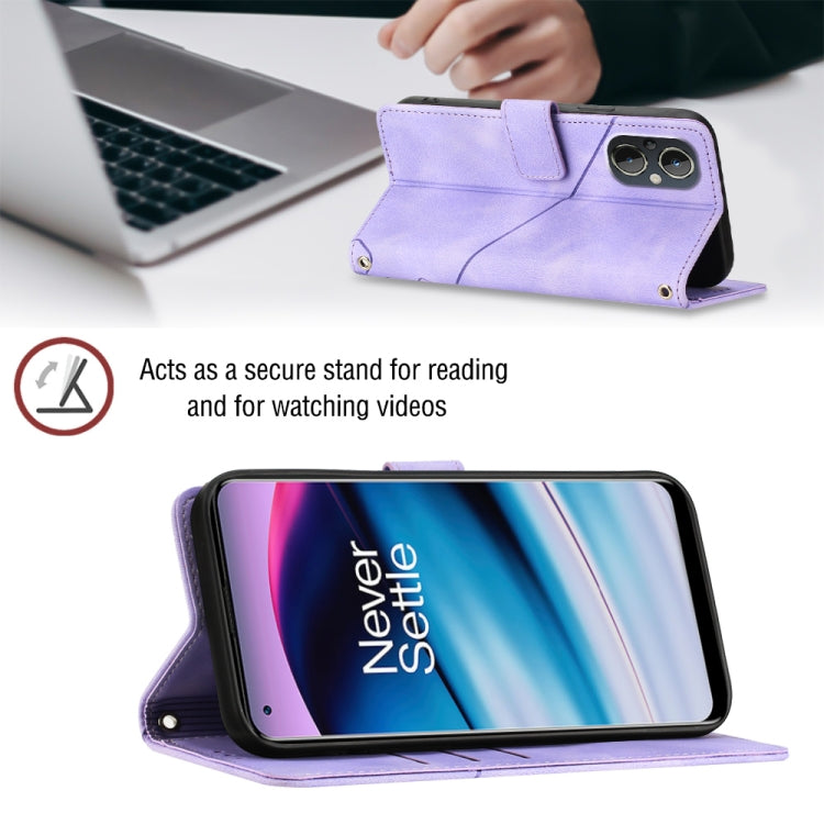 Skin-feel Embossed Leather Phone Case For OnePlus Nord N20 5G / OPPO Reno7 Z / Reno7 Lite / Reno8 Lite 5G Global/ F21 Pro 5G Indian