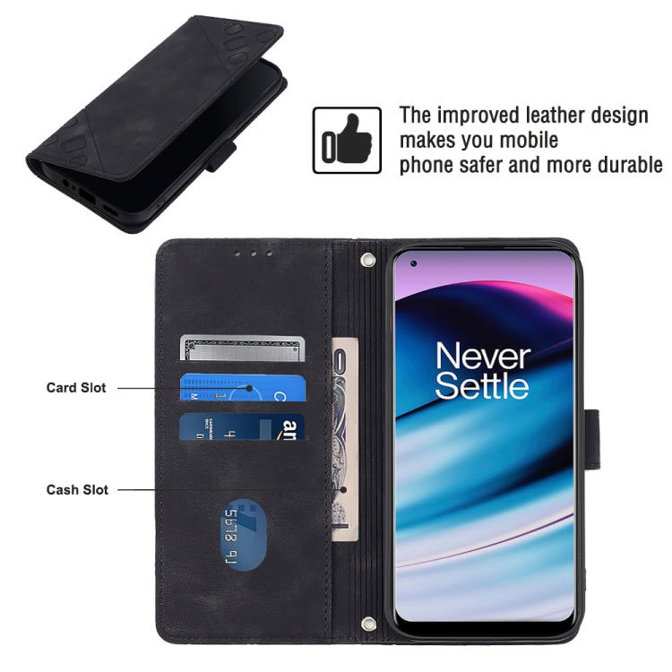 Skin-feel Embossed Leather Phone Case For OnePlus Nord N20 5G / OPPO Reno7 Z / Reno7 Lite / Reno8 Lite 5G Global/ F21 Pro 5G Indian