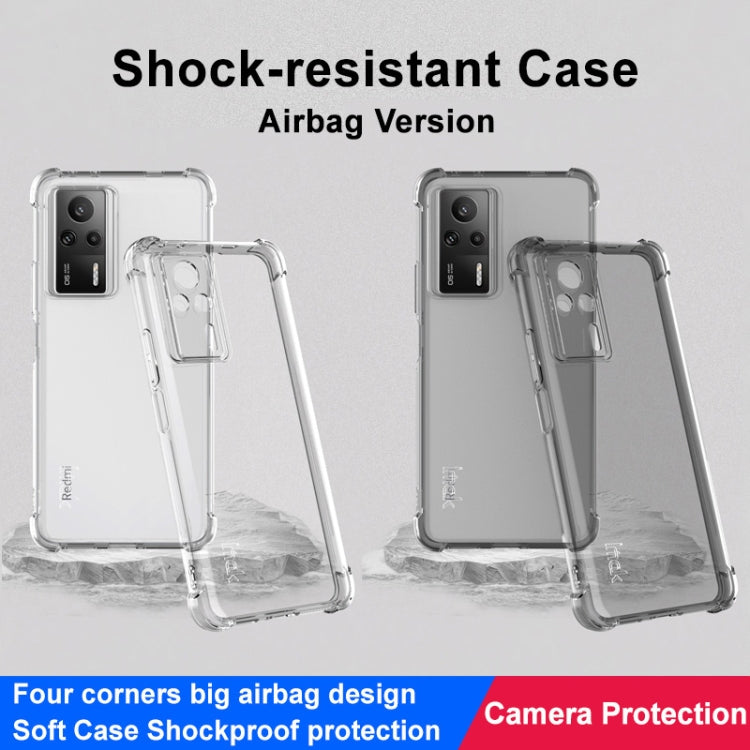 For Xiaomi Redmi K60E 5G imak Shockproof Airbag TPU Phone Case