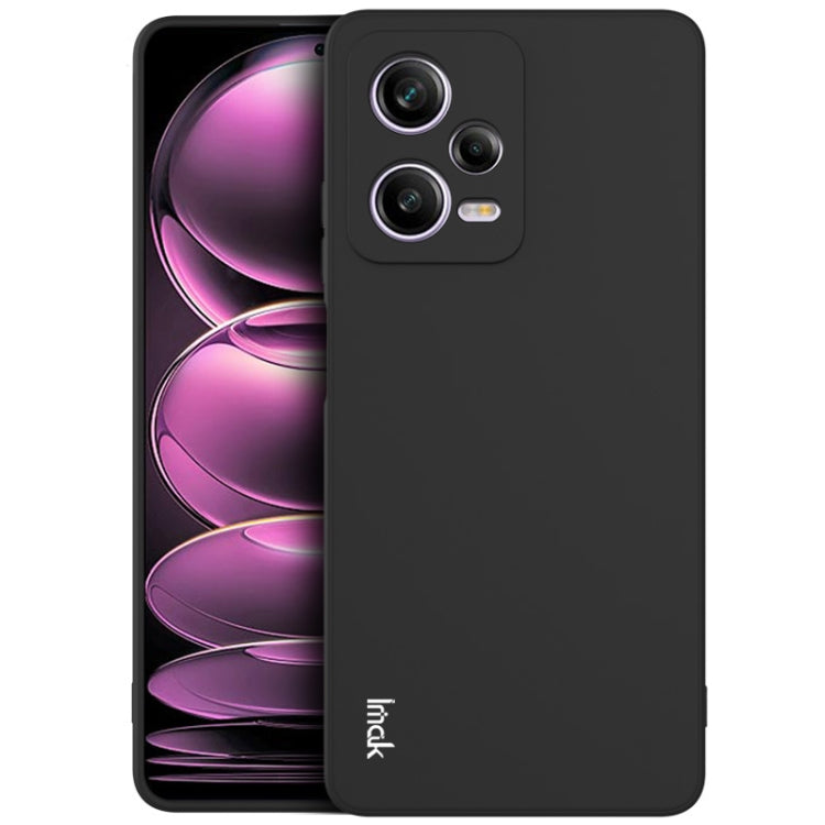 For Xiaomi Redmi Note 12 Pro 5G China / India IMAK UC-4 Series Straight Edge TPU Soft Phone Case