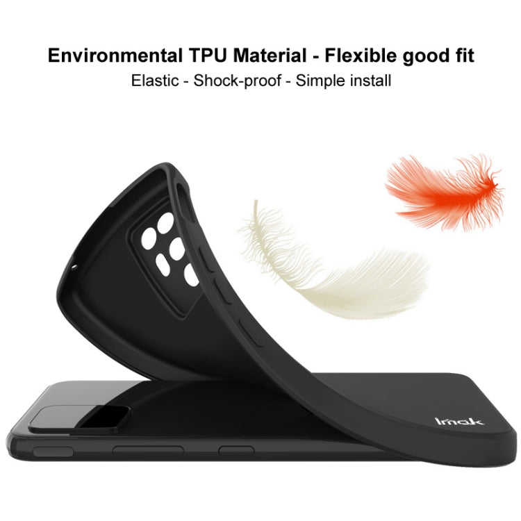 For Xiaomi Redmi Note 12 Pro 5G China / India IMAK UC-4 Series Straight Edge TPU Soft Phone Case