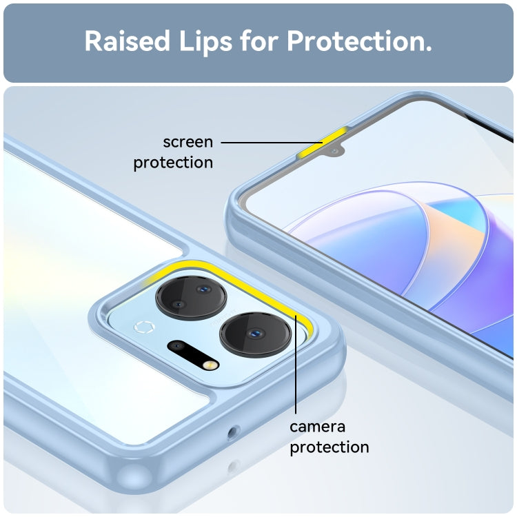 For Honor Play 40 Plus Colorful Series Acrylic + TPU Phone Case