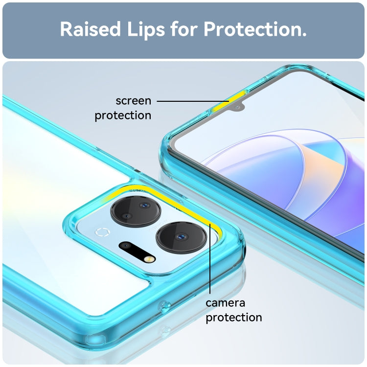 For Honor Play 40 Plus Colorful Series Acrylic + TPU Phone Case