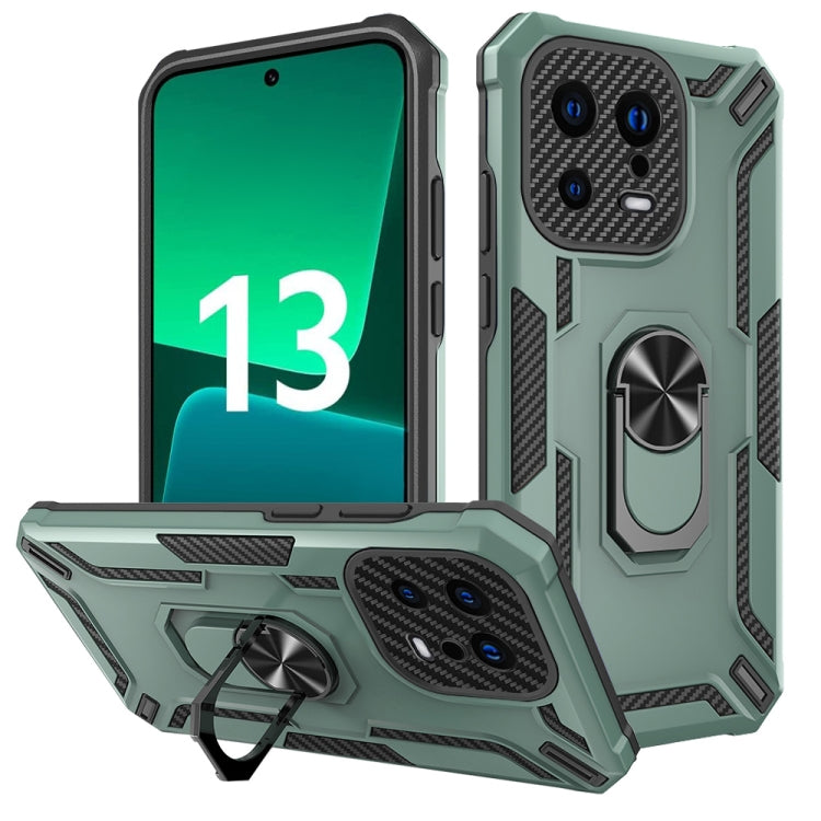 For Xiaomi 13 Warship Armor 2 in 1 Shockproof Phone Case