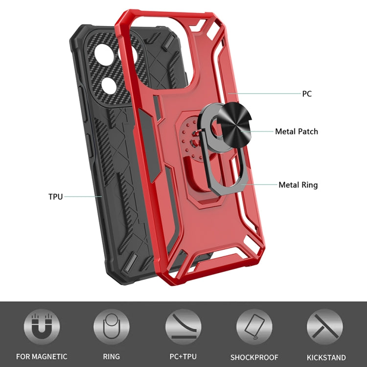 For Xiaomi 13 Warship Armor 2 in 1 Shockproof Phone Case