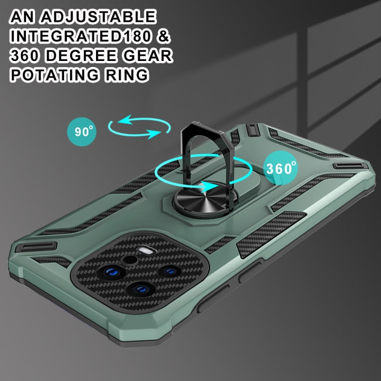 For Xiaomi 13 Warship Armor 2 in 1 Shockproof Phone Case