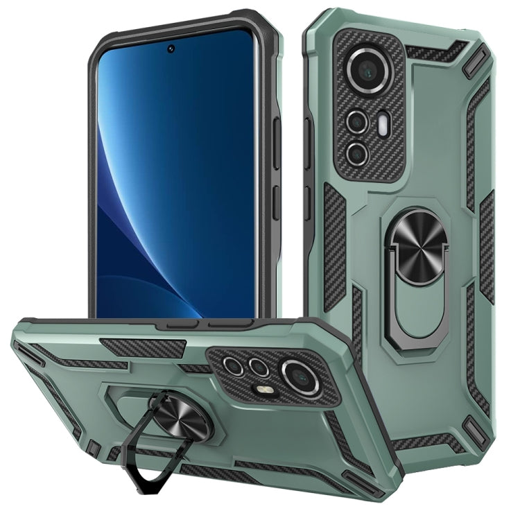 For Xiaomi 12 Warship Armor 2 in 1 Shockproof Phone Case