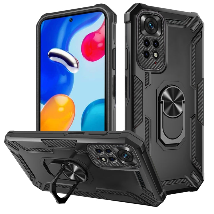 For Redmi Note 11 4G Global / Note 11s 4G Warship Armor 2 in 1 Shockproof Phone Case