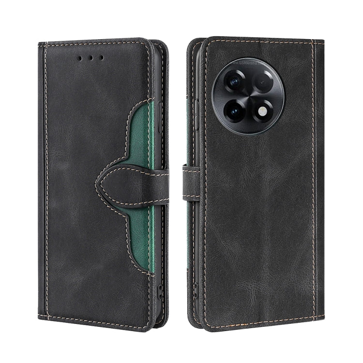 For OnePlus Ace 2/11R Skin Feel Magnetic Buckle Leather Phone Case