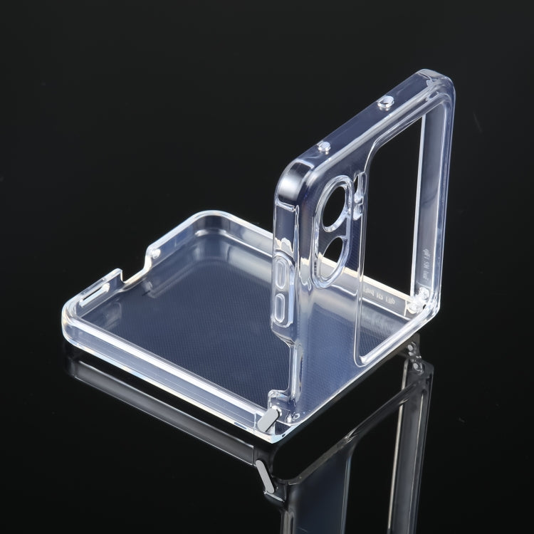 For OPPO Find N2 Flip 0.75mm Ultra-thin Transparent TPU Phone Case