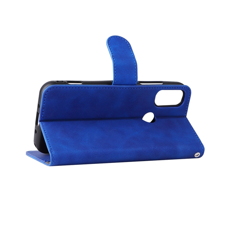 For Kyocera Android One S10 Skin Feel Magnetic Flip Leather Phone Case