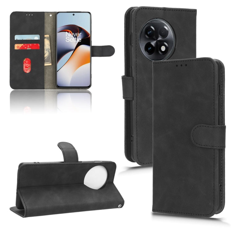 For OnePlus 11R 5G / Ace 2 5G Skin Feel Magnetic Flip Leather Phone Case