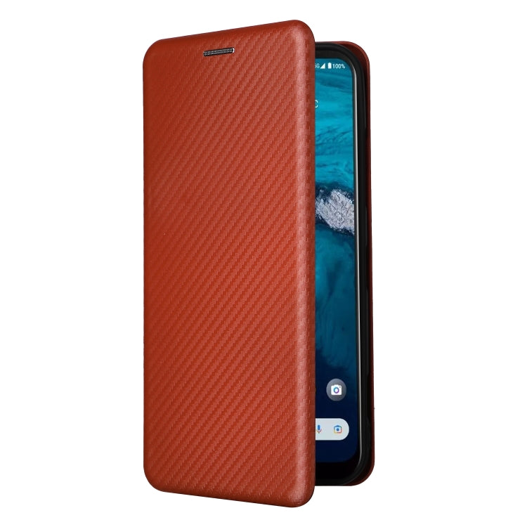 For Kyocera Android One S10 Carbon Fiber Texture Flip Leather Phone Case