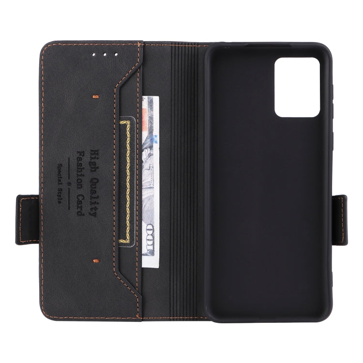 For Motorola Moto E13 4G Magnetic Clasp Flip Leather Phone Case