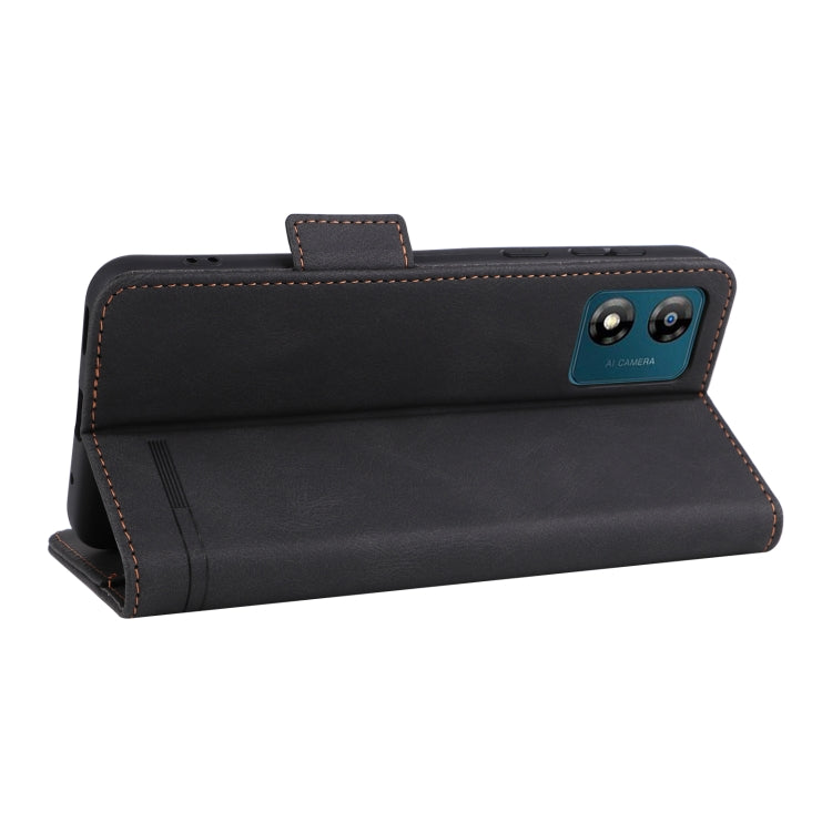 For Motorola Moto E13 4G Magnetic Clasp Flip Leather Phone Case
